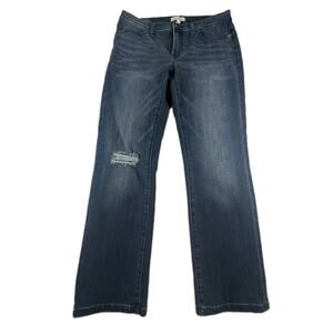 LILA RYAN Women's Size 29 Cortland Distressed Crop Denim Jeans NWOT
